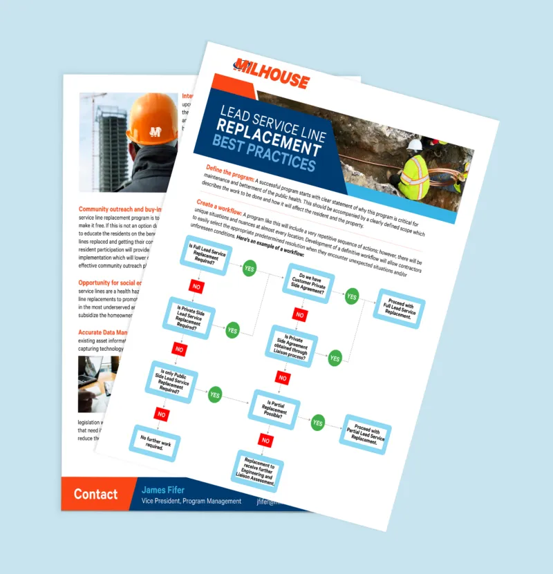 Lead Service Line Replacement Best Practices One Pager
