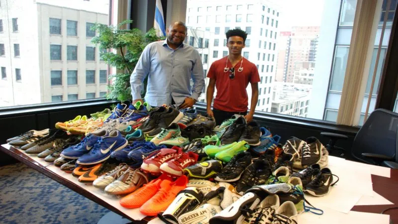 Lake Central Teen Collects 100+ Soccer Shoes for Children in Nigeria!