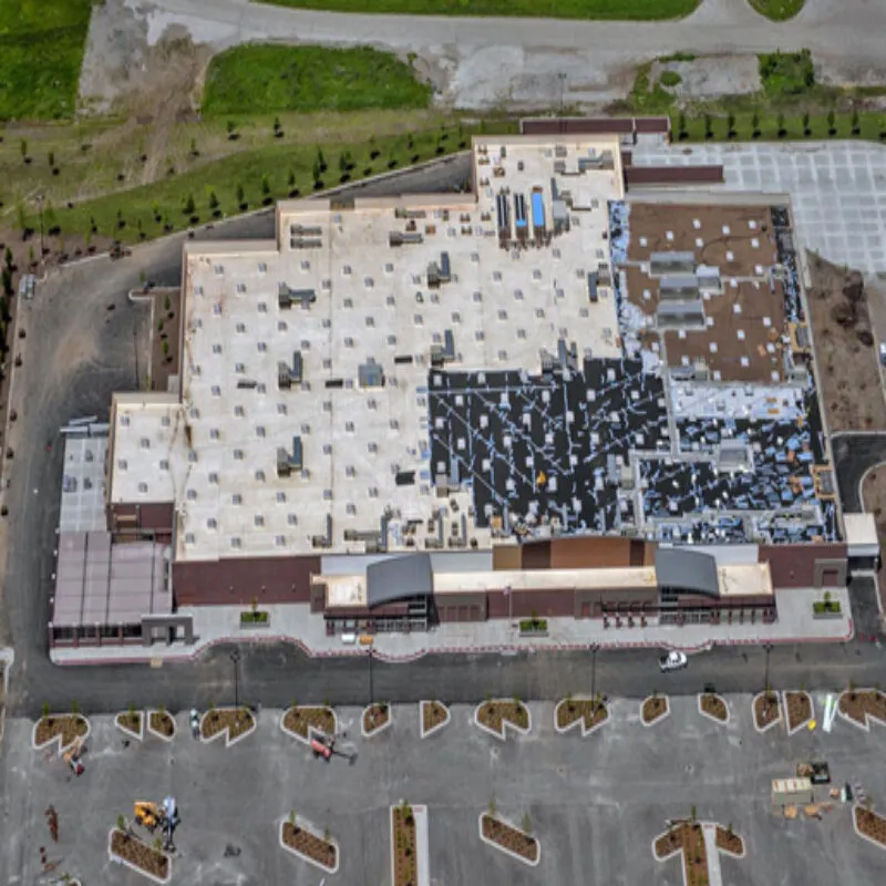 Walmart Pullman project by Milhouse Aerial view