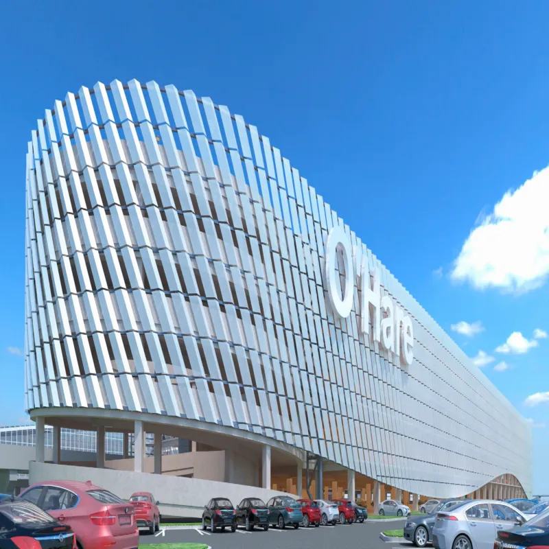 O'Hare T5 Parking Garage