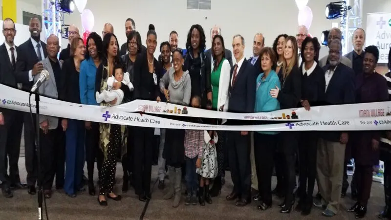 Ribbon Cutting for Advocate Medical Group at Imani Village