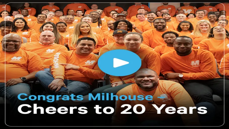 Congrats Milhouse – Cheers to 20 Years Video