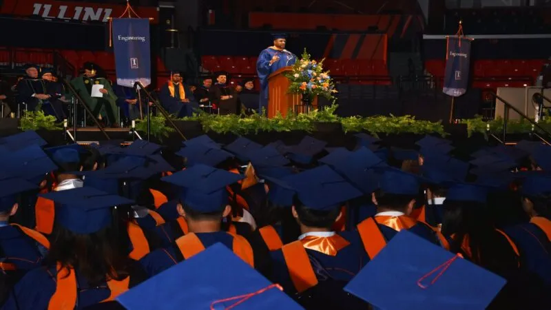 Wilbur C. Milhouse III, PE Honored to Deliver Commencement Speech at Alma Mater