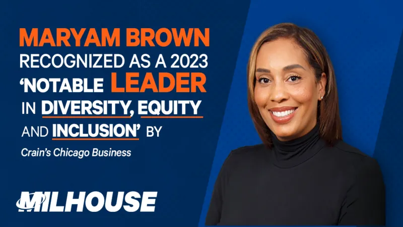Maryam Brown Recognized as a 2023 &#8216;Notable Leader in DEI’ by Crain&#8217;s Chicago Business  