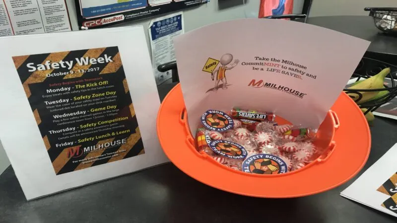 Milhouse Celebrates Safety!