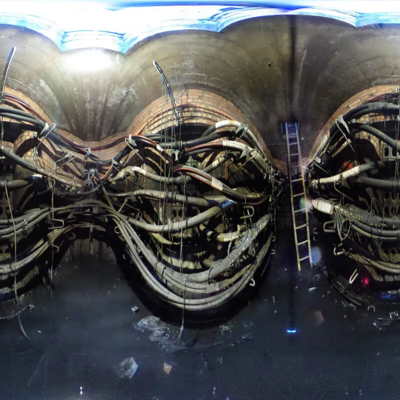 Jesse Brown VA Hospital Manhole Duct System