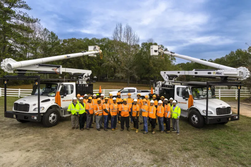 Milhouse Forestry group photo 2023