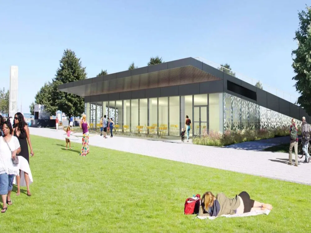 Navy Pier Welcome Pavilion Milhouse project